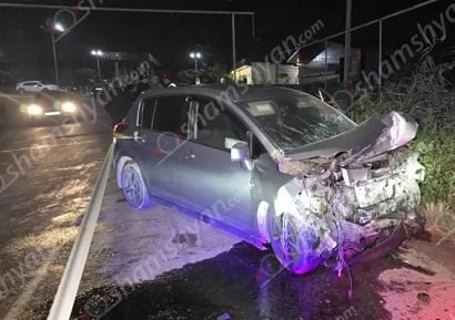 Գետափնյա բնակավայրում բախվել են «BMW»-ն ու «Nissan Versa»-ն․ կա 1 զոհ, 1 վիրավոր